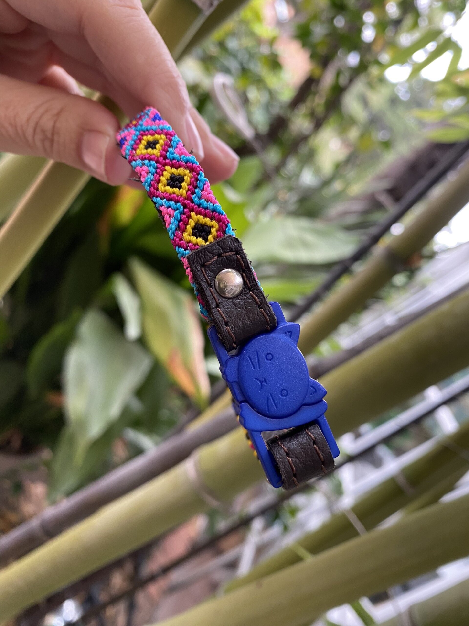 Collar GATO L AZUL 27.5 cm - 3